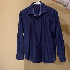 Robert Graham Size 14-16 Boys Dress Shirt